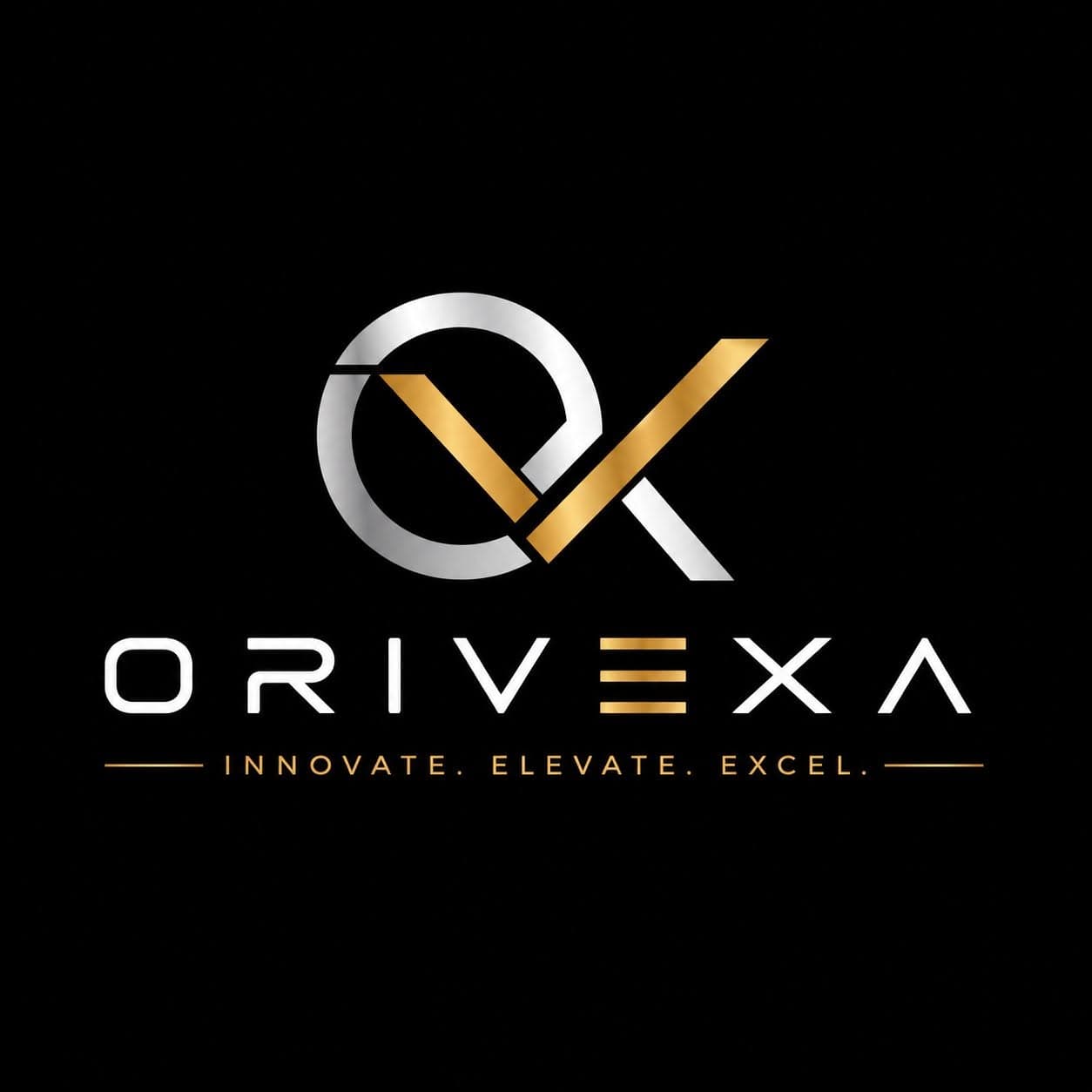 Orivexa Agency logo — Innovate, Elevate, Excel